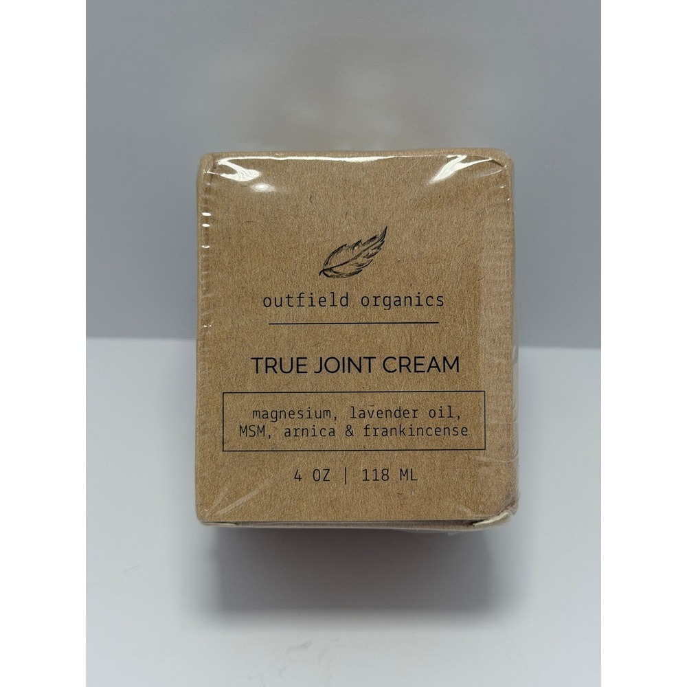 Outfield Organics True Joint Cream 4oz Magnesium‎ Lavender